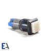 شستی فشاری مربع چراغ دار 4 کنتاکت کلید-فشاری-صنعتی-سفید-کوچک
